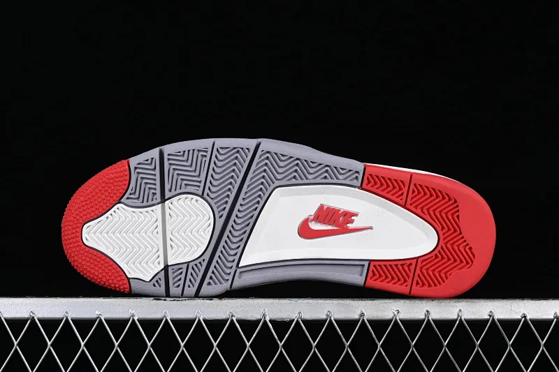 All categories Air Jordan Jordan series basketball shoes Air Jordan 4 foreign trade version Air Jordan 4 Retro "Bred Reimagined" AJ4 Joe 4 black red FV5029-006